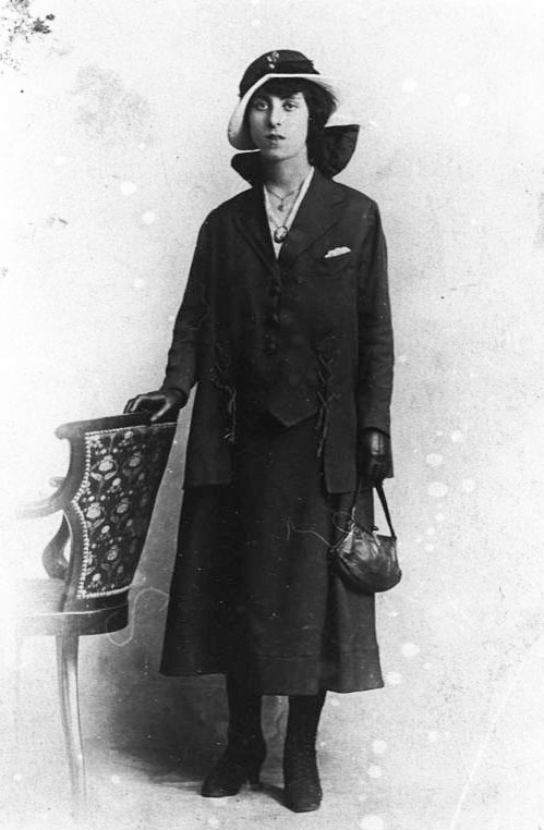 Tilly When She Was Working As A Machinist In The Tailoring Trade, 1915.